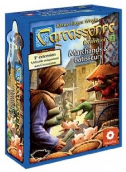 JEU CARCASSONNE - EXTENSION 2 : MARCHANDS ET BÂTISSEURS